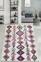 Conceptum Alfombra de pasillo Raje Djt Multicolor 80 x 200 cm